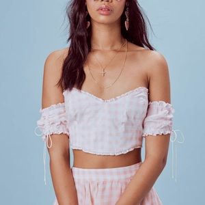 For Love and Lemons Bustier Top